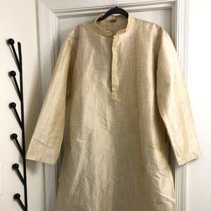 Men's Kurta Top - Wheat Color - 3XL